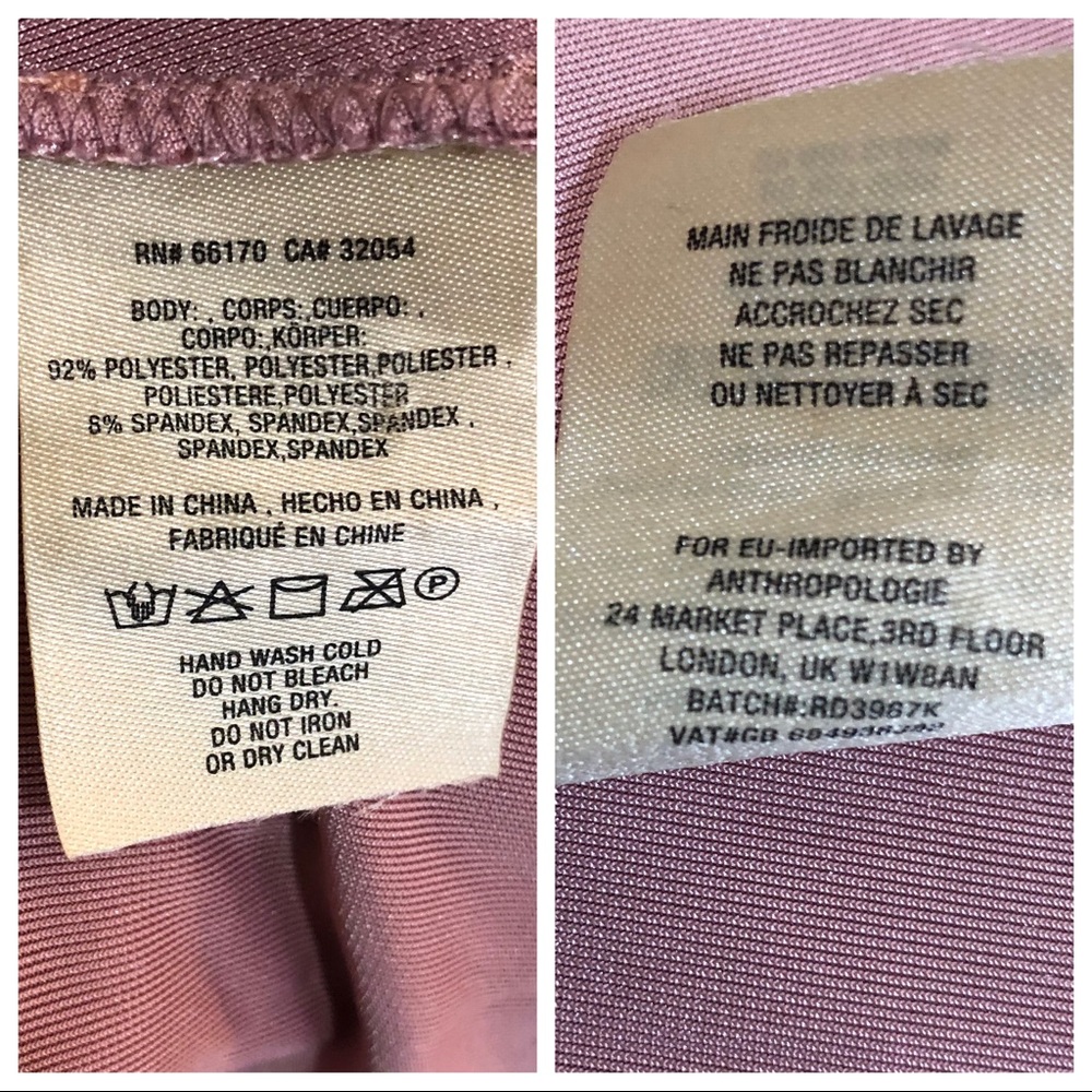 BHLDN Thrive Velvet Wrap Dress Dusty Rose Pink Sm - Picture 7 of 8